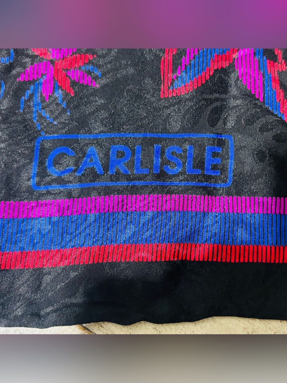 ❤️Vintage Carlisle 100% Silk Ambrosia Scarf - Picture 7 of 9